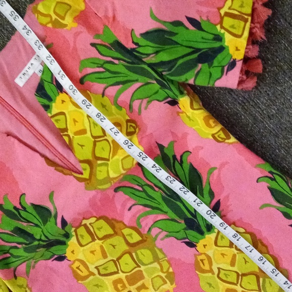 🍍RARE Trina Turk🍍- Pineapple Jacquard Print Shift Dress - Picture 16 of 16